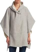 Thumbnail for your product : Halston Double Face Poncho Coat