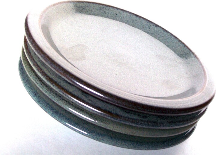 Etsy 4 Handmade Pottery Salad PlatesChoose Your Glaze8\