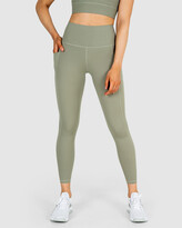 Thumbnail for your product : The WOD Life Women's Green Tights - Everyday High Waisted Tights