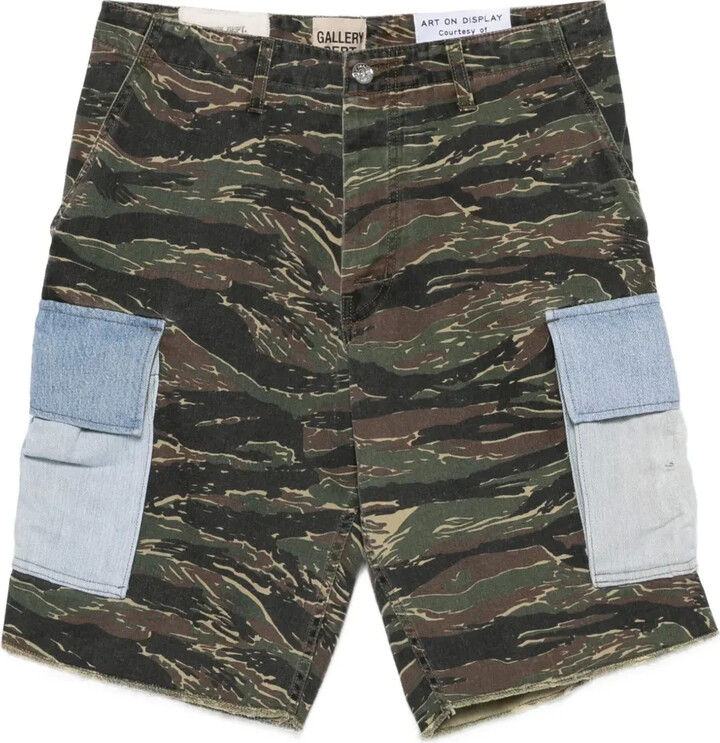 GALLERY DEPT. Denim-Pocket Cargo Shorts
