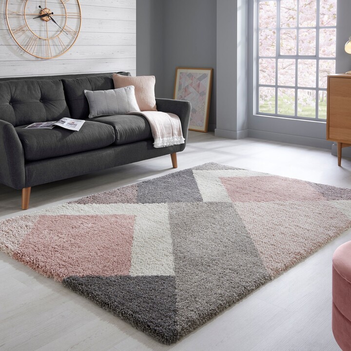 Dunelm Kampala Berber Rug Kampala Pink ShopStyle