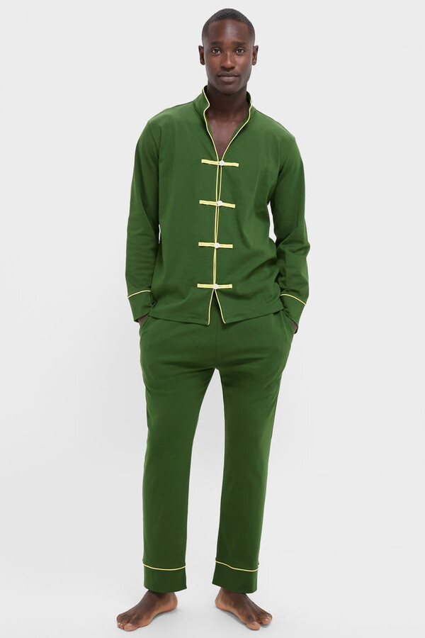 Tuckernuck Douglas Fir Pima Cotton Wilford Men's Pajama Set