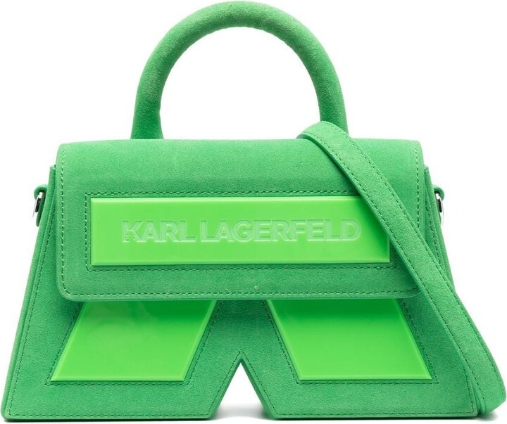 Karl Lagerfeld IKON/K Suede Nano Bag - Farfetch
