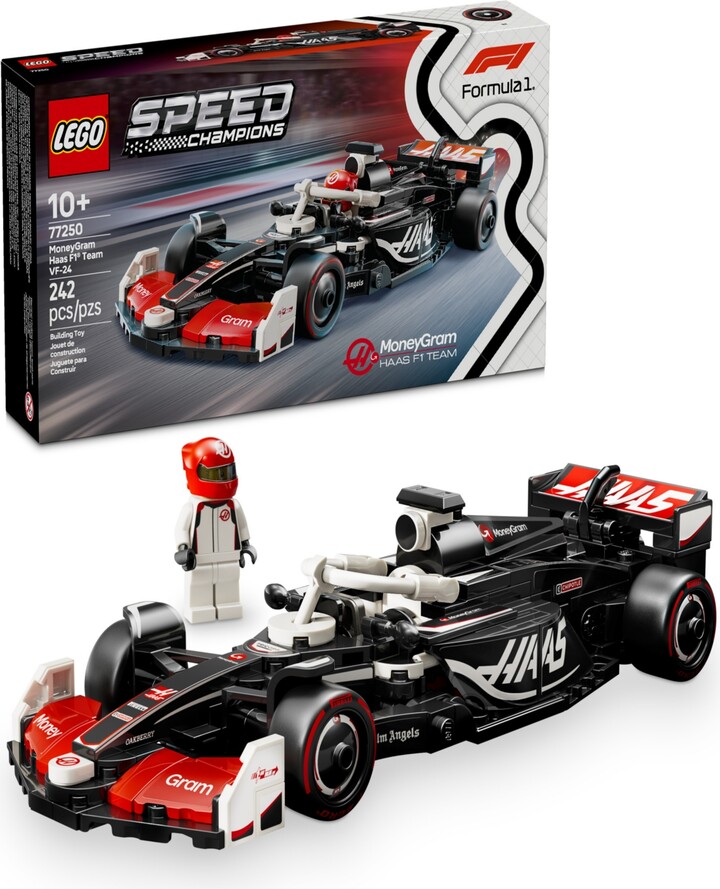 Lego Speed Champions MoneyGram Haas F1 Team Vf-24 Race Car Building Set 77250