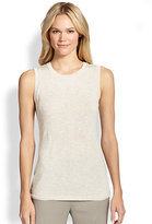 Thumbnail for your product : Lafayette 148 New York Linen-Blend Sweater Tank