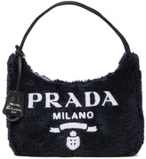 Thumbnail for your product : Prada Re-Edition 2000 faux fur shoulder bag