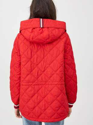 Tommy Hilfiger Ivan Quilted Jacket - Red