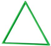 Thumbnail for your product : Electric Avenue Mirror (Green Triangle)