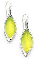 Thumbnail for your product : Alexis Bittar Lucite Liquid Metal Navette Drop Earrings