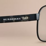 Thumbnail for your product : Burberry Square Frame Aviator Polarised Sunglasses