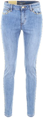MICHAEL Michael Kors Studded Skinny Jeans