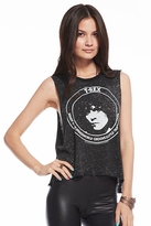 Thumbnail for your product : Chaser LA Seal T-Rex Muscle Crop Top in Black