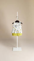 Thumbnail for your product : Burberry Dotted Graphic Peplum Top