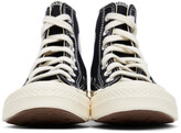 Thumbnail for your product : Comme des Garçons PLAY Black Converse Edition Half Heart Chuck 70 High Sneakers