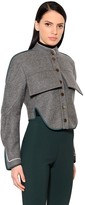 Thumbnail for your product : Antonio Berardi Short Wool & Cashmere Jacket