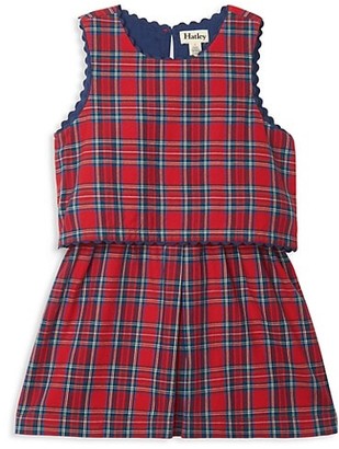 plaid little girl dress