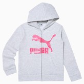 Thumbnail for your product : Puma Classics Girls' Fleece Zip Up Hoodie JR
