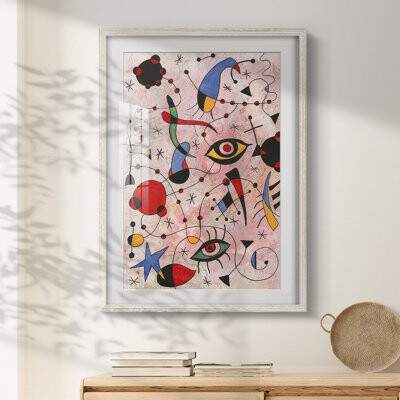 Ivy Bronx Miro Memoirs II -Framed Print