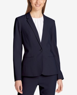 calvin klein petite jacket