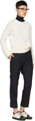 Moncler Off-White Crewneck Sweater