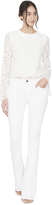 Thumbnail for your product : Alice + Olivia Off White Pasha Bell Sleeve Top