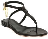 Thumbnail for your product : Alexander McQueen Skull Chain Flat Sandal