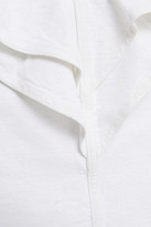 Thumbnail for your product : IRO Napola Ruffled Metallic Denim Mini Skirt