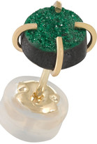 Thumbnail for your product : Melissa Joy Manning 14-karat gold uvarovite garnet earrings