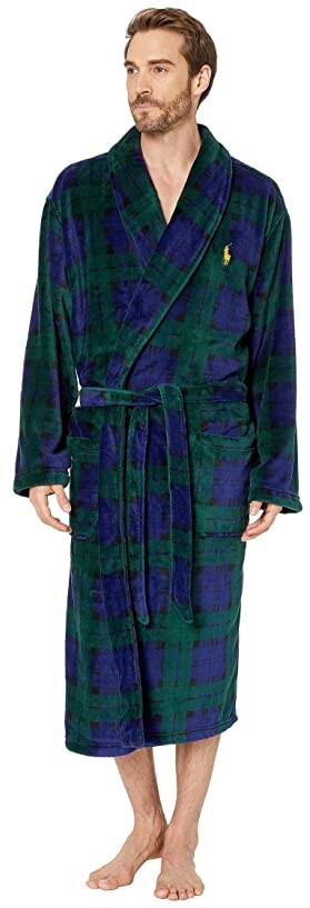 blue polo robe