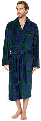 mens buffalo plaid robe