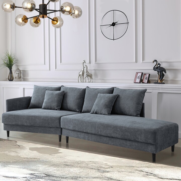 Luxury Modern Corner Sectional Sofa with Chaise ShopStyle