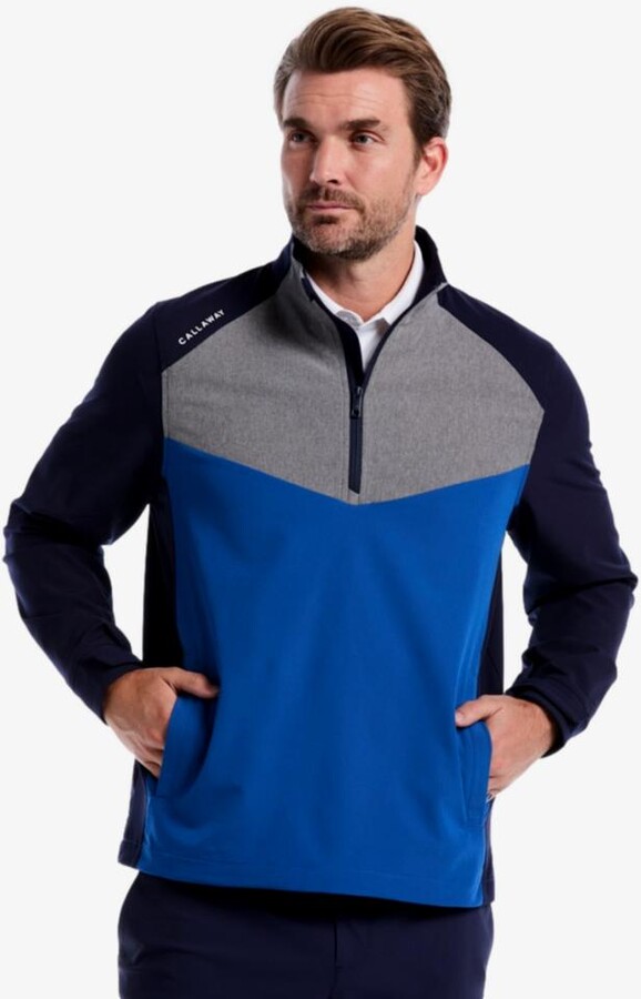 Callaway Sp26: Half Zip Wind & Water Jacket