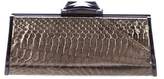 Thumbnail for your product : Kotur Metallic Embossed Leather Clutch