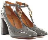 Thumbnail for your product : See by Chloe See by Perry Patent-leather Pumps