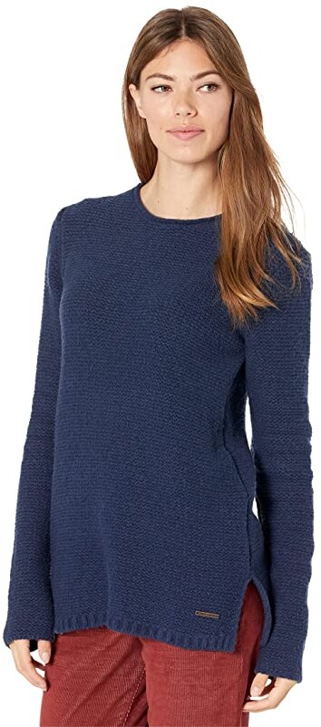 navy blue tunic sweater