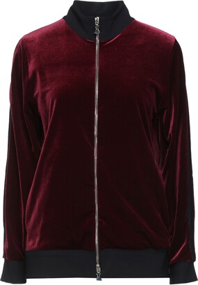 Chiara Boni La Petite Robe Sweatshirt Burgundy