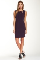 Thumbnail for your product : Marc New York 1609 Marc New York Cutout Crepe Sheath Dress