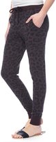 Thumbnail for your product : Splendid Distressed Leopard Sweatpants