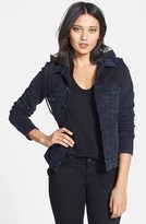 Thumbnail for your product : Citizens of Humanity 'Hesher' Hooded Denim & Knit Jacket