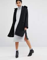Thumbnail for your product : Warehouse Oversized Hooded Coat