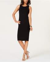 Thumbnail for your product : Bar III Cutout Varsity-Stripe Bodycon Sweater Dress, Created for Macy's