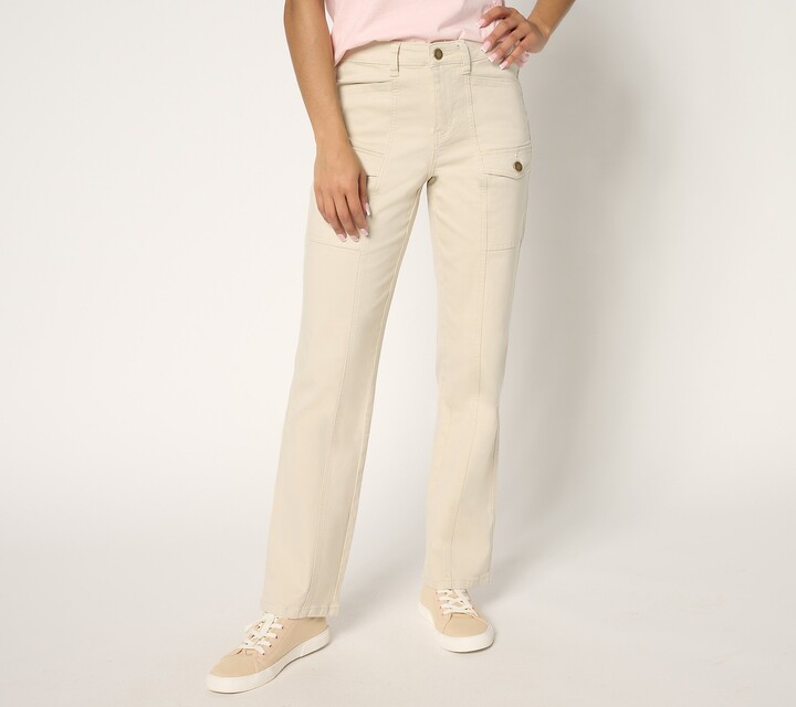 Belle By Kim Gravel As Is Pet TripleLuxeTwill Cargo Pants