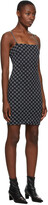 Thumbnail for your product : Misbhv Black Reflective Monogram Short Dress