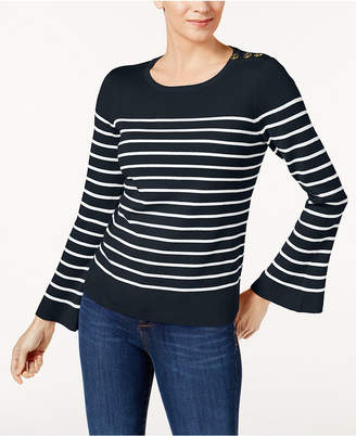 Charter Club Bell-Sleeve Sweater, Created for Macy's