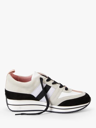 hush skye hi top trainers