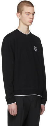 Kenzo Black Tiger Crest Sweatshirt