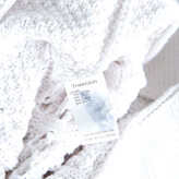 Thumbnail for your product : Thakoon Off White Chunky Perforated Knit Rib Trim Short Sleeve Top M