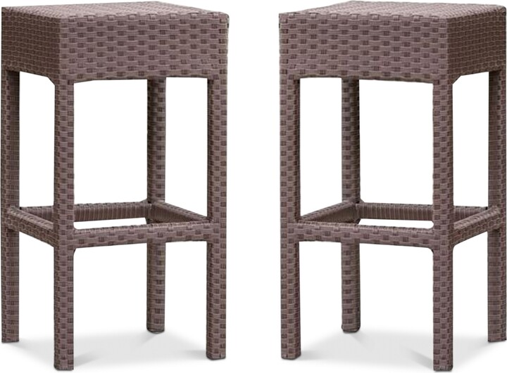 Noble House Holtan Backless Bar Stool (Set of 2)