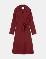 Plus-Size Silas Trench Coat In Silk 