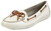 Thumbnail for your product : Marks and Spencer FootgloveTM Leather Wide Fit Bow Boat Shoes